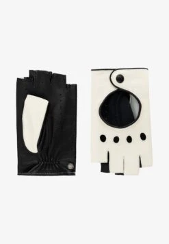 Roeckl FLORENZ - Kurzfingerhandschuh - White Black