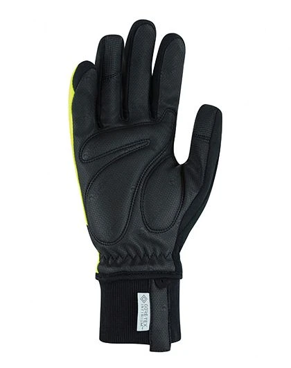 Roeckl Rofan Winter Fahrrad Handschuhe Gelb/schwarz 2022 2 Roeckl Rofan Winter Fahrrad Handschuhe Gelb/schwarz 2022 – Bild 2