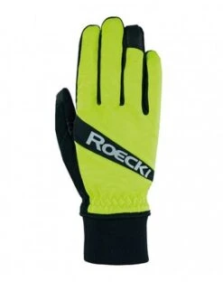 Roeckl Rofan Winter Fahrrad Handschuhe Gelb/schwarz 2022