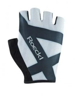 Roeckl Busano Fahrrad Handschuhe Kurz Weiß/schwarz 2023