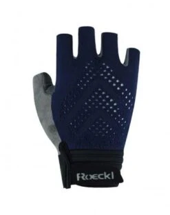 Roeckl Inverness Fahrrad Handschuhe Kurz Blau 2022
