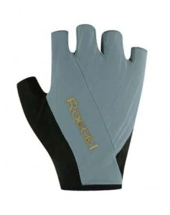 Roeckl Isone Fahrrad Handschuhe Kurz Schwarz/grau 2023