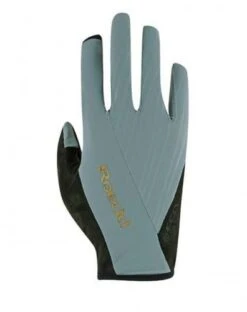 Roeckl Malvedo Fahrrad Handschuhe Lang Grau/schwarz 2023