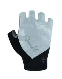 Roeckl Danis Damen Fahrrad Handschuhe Kurz Grau/schwarz 2023