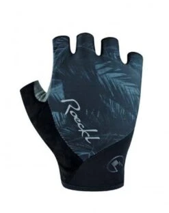 Roeckl Danis Damen Fahrrad Handschuhe Kurz Schwarz/grau 2023