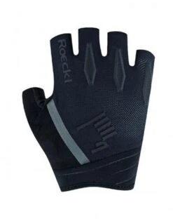 Roeckl Isera Fahrrad Handschuhe Kurz Schwarz 2023