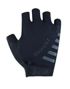Roeckl Igura Fahrrad Handschuhe Kurz Schwarz 2023
