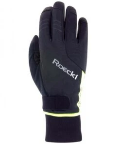 Roeckl Sports Roeckl Villach 2 Winter Fahrrad Handschuhe Lang Schwarz/gelb 2023
