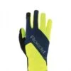 Roeckl Zarasai Kinder Winter Fahrrad Handschuhe Lang Fluo Gelb/blau 2023