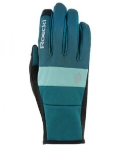 Roeckl Sports Roeckl Rainau Winter Fahrrad Handschuhe Lang Grün 2023