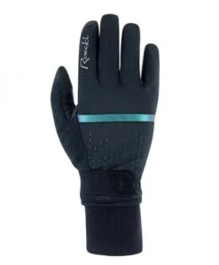 Roeckl Sports Roeckl Watou Damen Winter Fahrrad Handschuhe Lang Schwarz/grün 2023