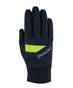 Roeckl Reichenthal Winter Fahrrad Handschuhe Lang Schwarz/gelb 2023