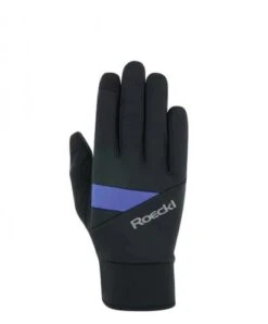 Roeckl Sports Roeckl Reichenthal Jr. Kinder Winter Fahrrad Handschuhe Lang Schwarz/blau 2023