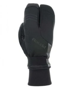 Roeckl Sports Roeckl Villach 2 Lobster Winter Fahrrad Handschuhe Lang Schwarz 2023
