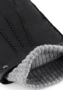 Roeckl METZ - Fingerhandschuh - Black Grey -Roeckl 1fc6e75326b7424db9a85827e6f13cd3