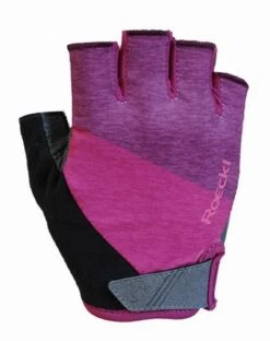 Roeckl Bergen Fahrrad Handschuhe Kurz Pink 2020