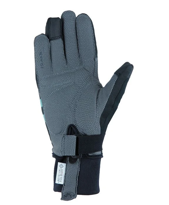 Roeckl Wilora Damen Winter Fahrrad Handschuhe Schwarz/türkis 2022 2 Roeckl Wilora Damen Winter Fahrrad Handschuhe Schwarz/türkis 2022 – Bild 2