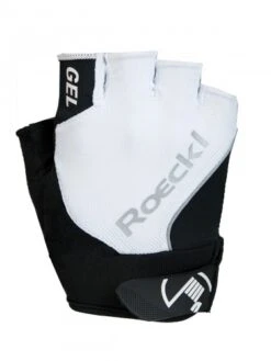 Roeckl Illano Fahrrad Handschuhe Kurz Schwarz/weiß 2019