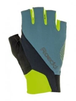 Roeckl Ivory Fahrrad Handschuhe Kurz Grau/grün 2020