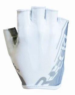 Roeckl Ilova Fahrrad Handschuhe Kurz Weiß/silberfarben 2022