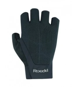 Roeckl Icon Fahrrad Handschuhe Kurz Schwarz 2023