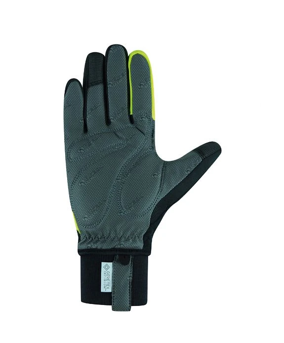 Roeckl Rofan Winter Fahrrad Handschuhe Schwarz/gelb 2022 2 Roeckl Rofan Winter Fahrrad Handschuhe Schwarz/gelb 2022 – Bild 2
