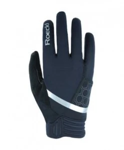 Roeckl Morgex Fahrrad Handschuhe Lang Schwarz 2023