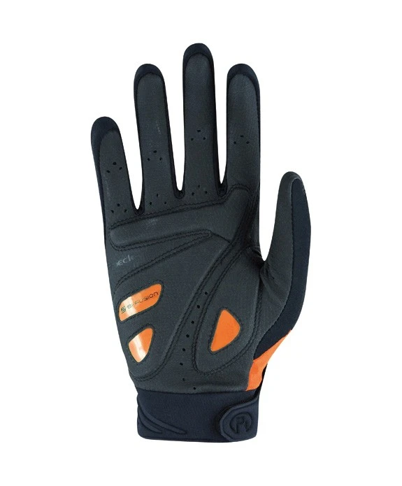 Roeckl Morgex Fahrrad Handschuhe Lang Schwarz/orange 2023 2 Roeckl Morgex Fahrrad Handschuhe Lang Schwarz/orange 2023 – Bild 2