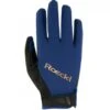 Roeckl Mora Fahrrad Handschuhe Lang Blau 2023