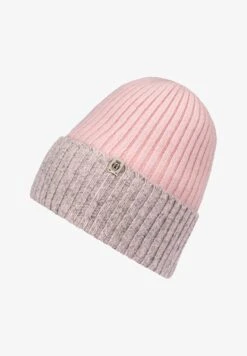 Roeckl CABEL LINES - Mütze - Rose Grey