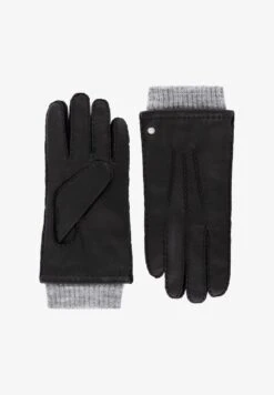 Roeckl METZ - Fingerhandschuh - Black Grey -Roeckl de3324bd66544d128470daefabfb0185 1