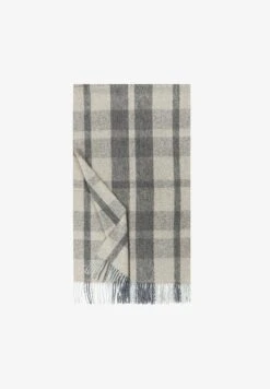 Roeckl CHECK BOUCLE - Schal - Camel Grey