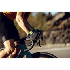 Roeckl Sports Ivory 2 Fahrradhandschuhe - Hurricane Grey/cherry Tomato 8502 -Roeckl roeckl sports ivory 2 3 1451524