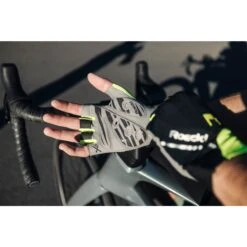 Roeckl Sports Ivory 2 Fahrradhandschuhe - Black/fluo Yellow 9210 -Roeckl roeckl sports ivory 2 6 1451527 1