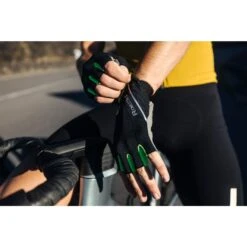 Roeckl Sports Ivory 2 Fahrradhandschuhe - Black/fluo Yellow 9210 -Roeckl roeckl sports ivory 2 8 1451529 1