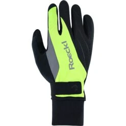Roeckl 35 Roeckl Sports Ravensburg 2 Fahrradhandschuhe - Fluo Yellow/black 2102