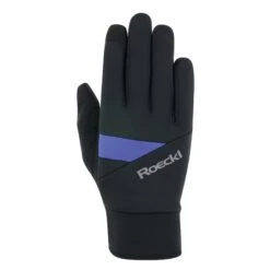 Roeckl Sports Reichenthal Fahrradhandschuhe - Black/dazzling Blue 9511