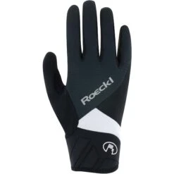 Roeckl Sports Runaz Fahrradhandschuhe - Schwarz/weiß 9100