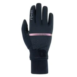 Roeckl Sports Watou Damen Fahrradhandschuhe - Black/cameleon Pink 9035